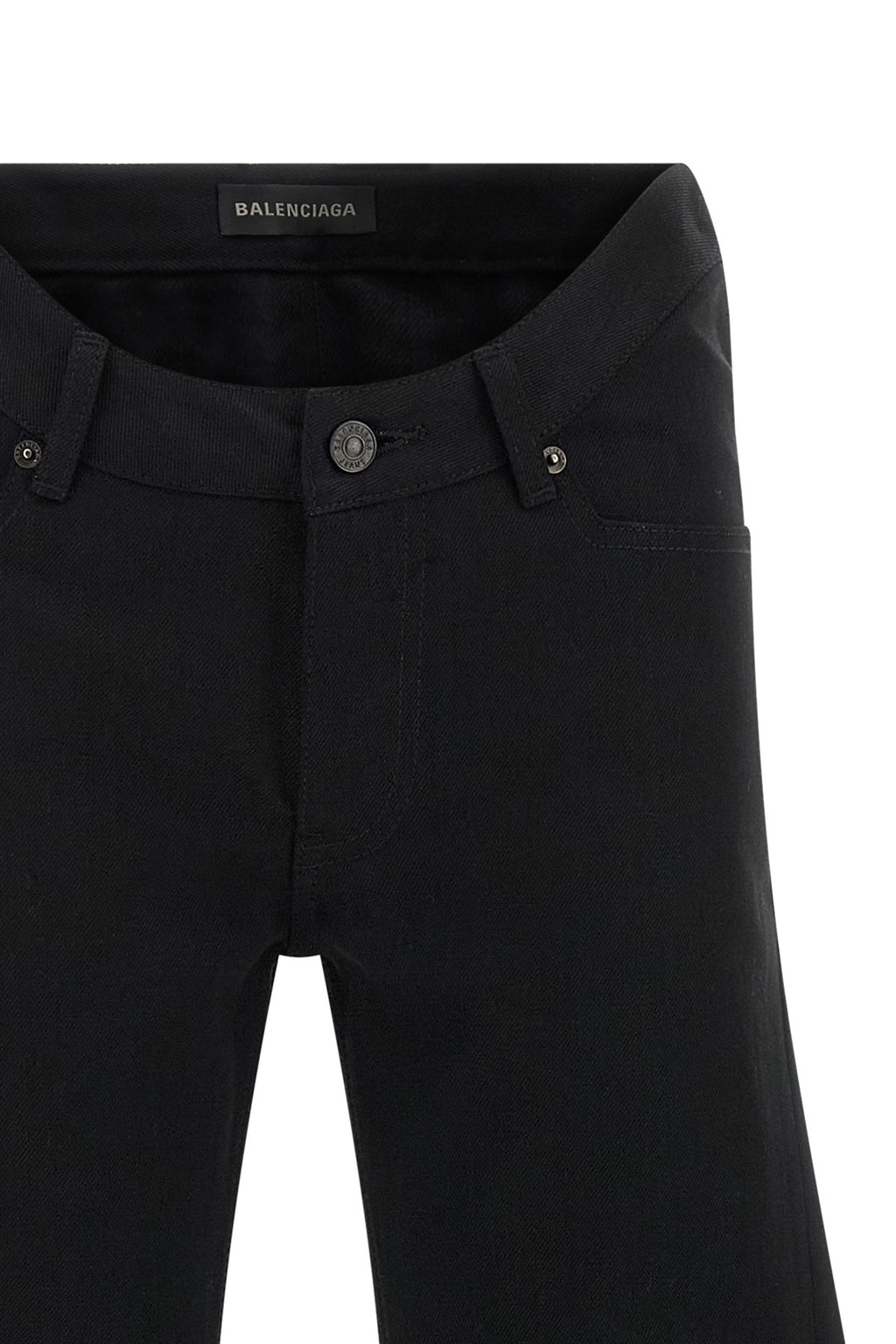BALENCIAGA Curved waist jeans For Women 100% cotton