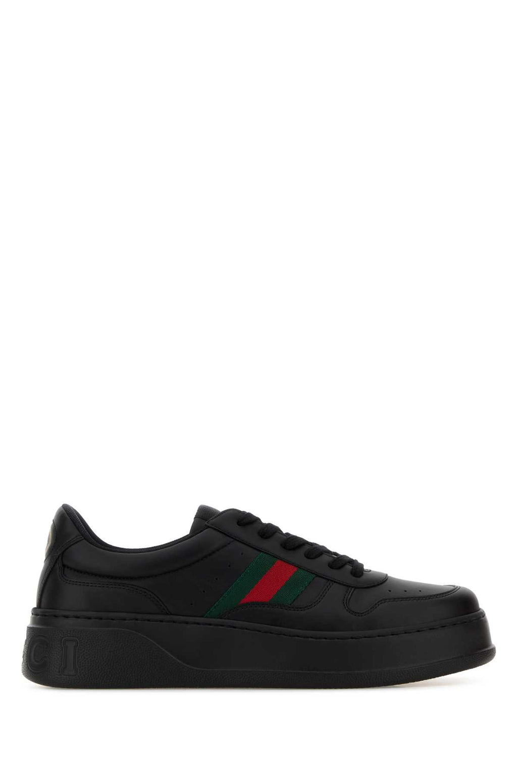 GUCCI LEATHER UPPER AND RUBBER SOLE SNEAKER For Men Exterior: 100% Leather Interior: 100% Fabric Sole: Rubber