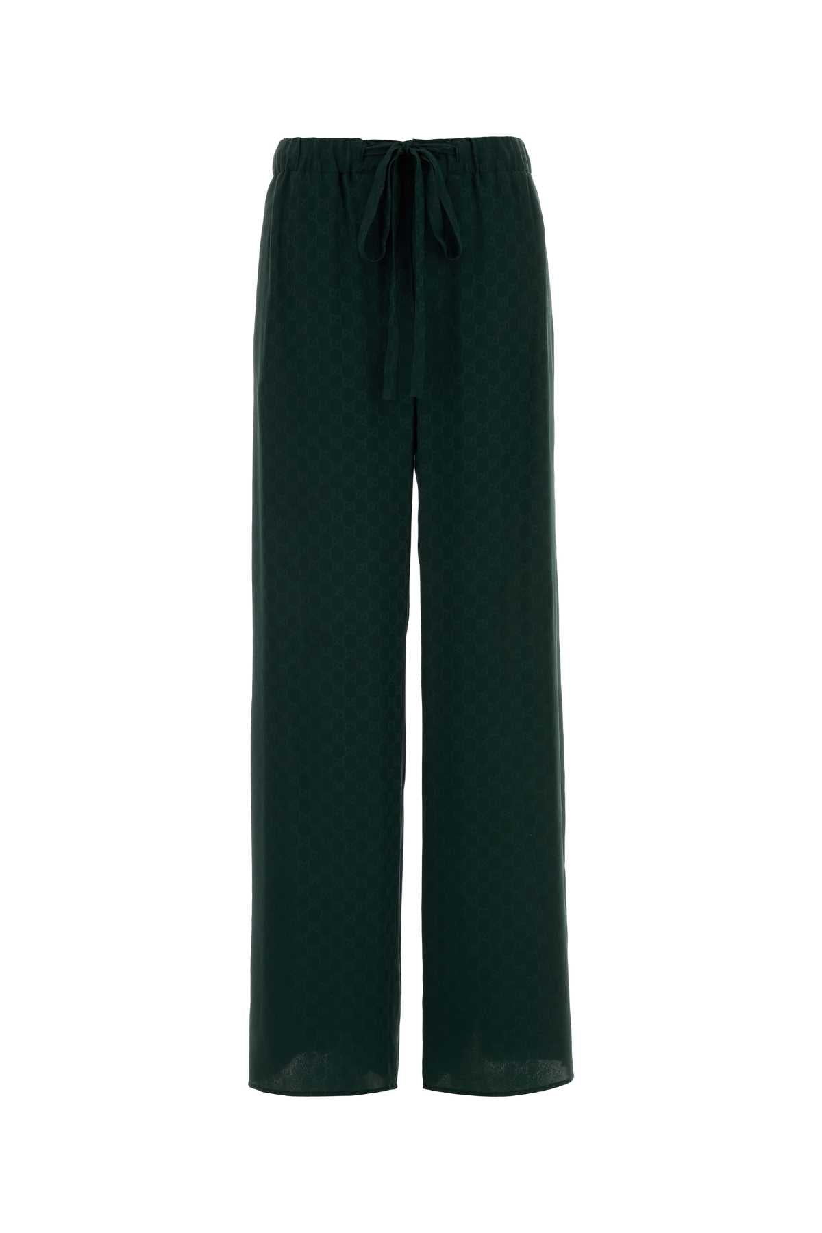 GUCCI TROUSER For Women Exterior: 100% Silk