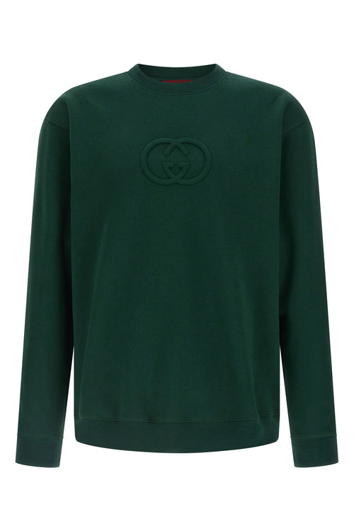 GUCCI 'Incrocio GG' sweatshirt For Men 100% cotton
