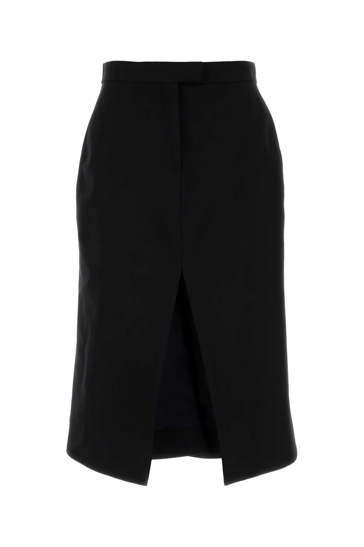 ALEXANDER MCQUEEN KICK BACK SKIRT For Women WOOL