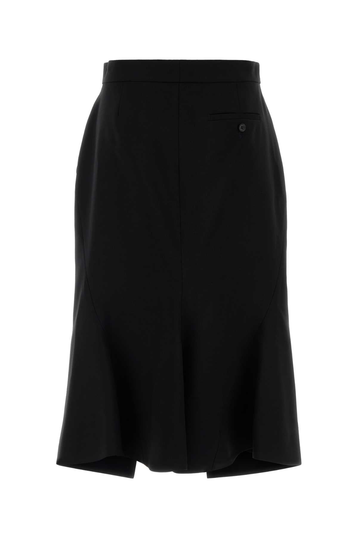 ALEXANDER MCQUEEN KICK BACK SKIRT For Women WOOL