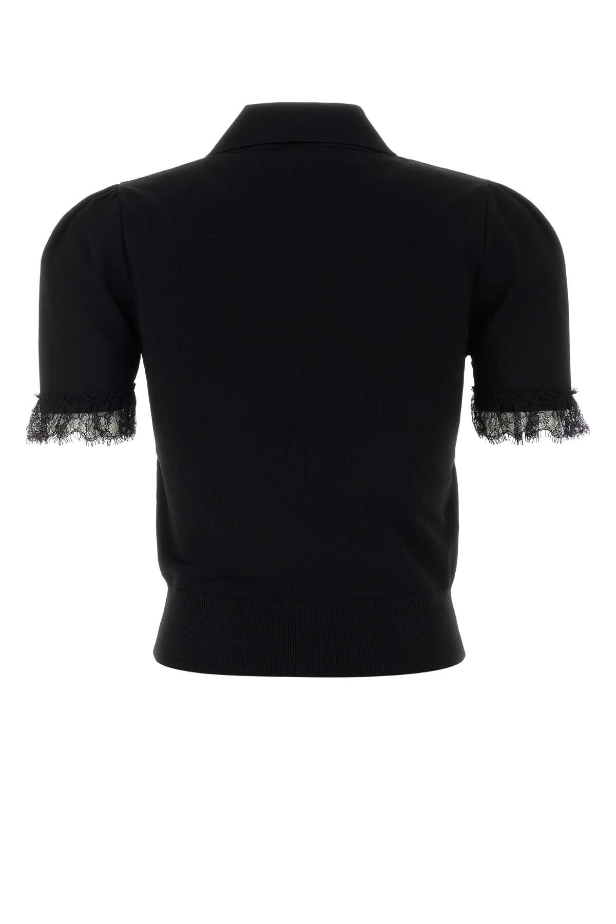 ALEXANDER MCQUEEN POLO COLLAR K TOP For Women 