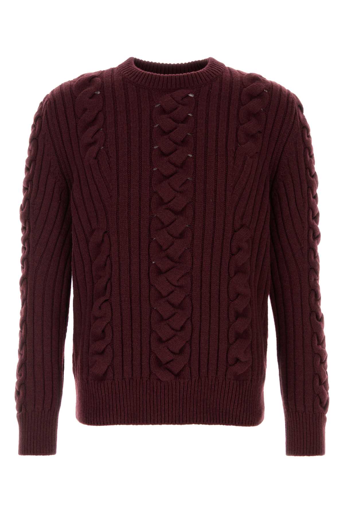 ALEXANDER MCQUEEN LNGSL CRW NK CBL K J For Men WOOL MIX