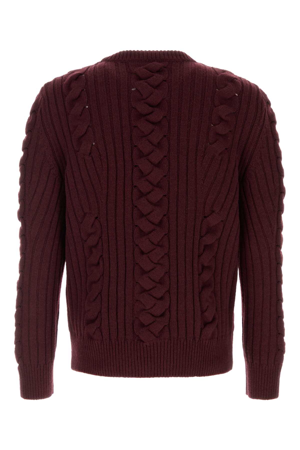 ALEXANDER MCQUEEN LNGSL CRW NK CBL K J For Men WOOL MIX