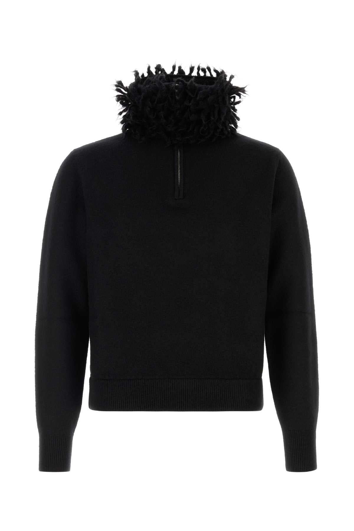 ALEXANDER MCQUEEN LNG S T-NK FRNG K JM For Men WOOL MIX