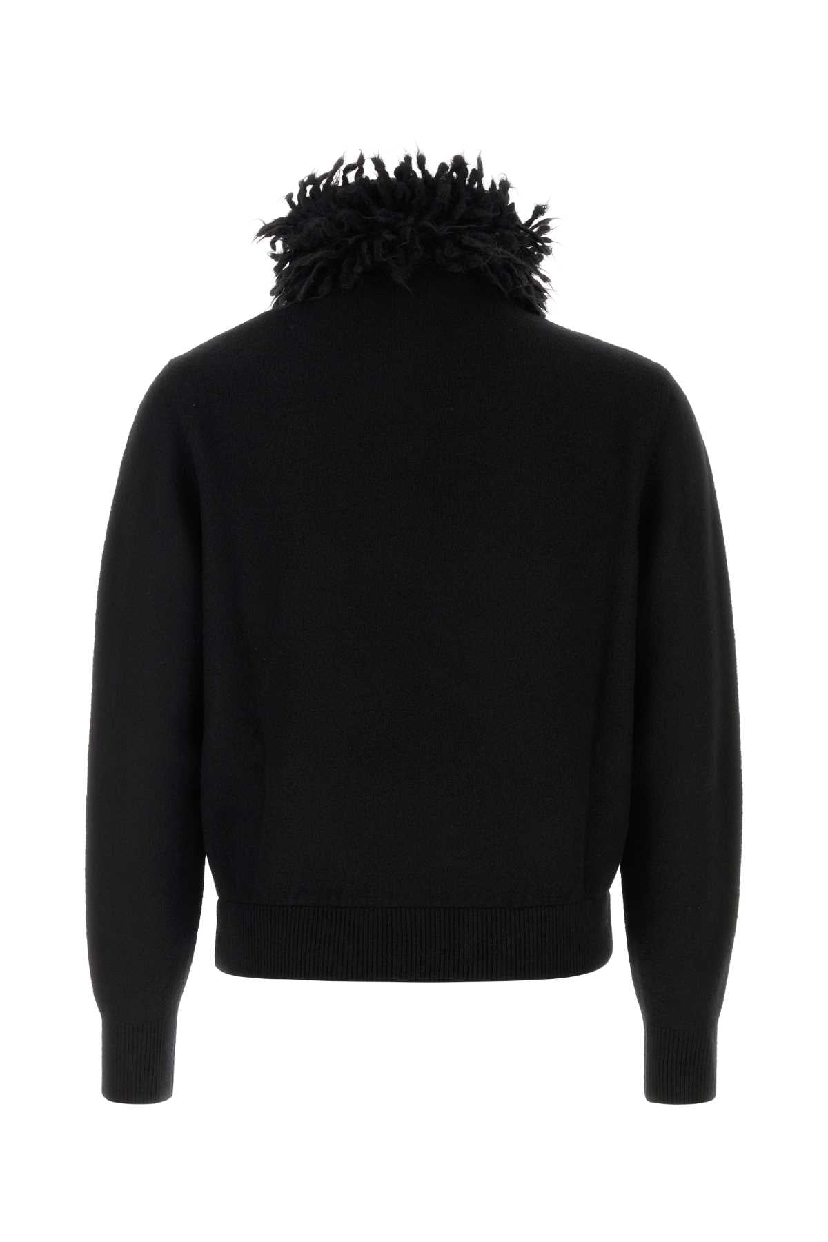 ALEXANDER MCQUEEN LNG S T-NK FRNG K JM For Men WOOL MIX