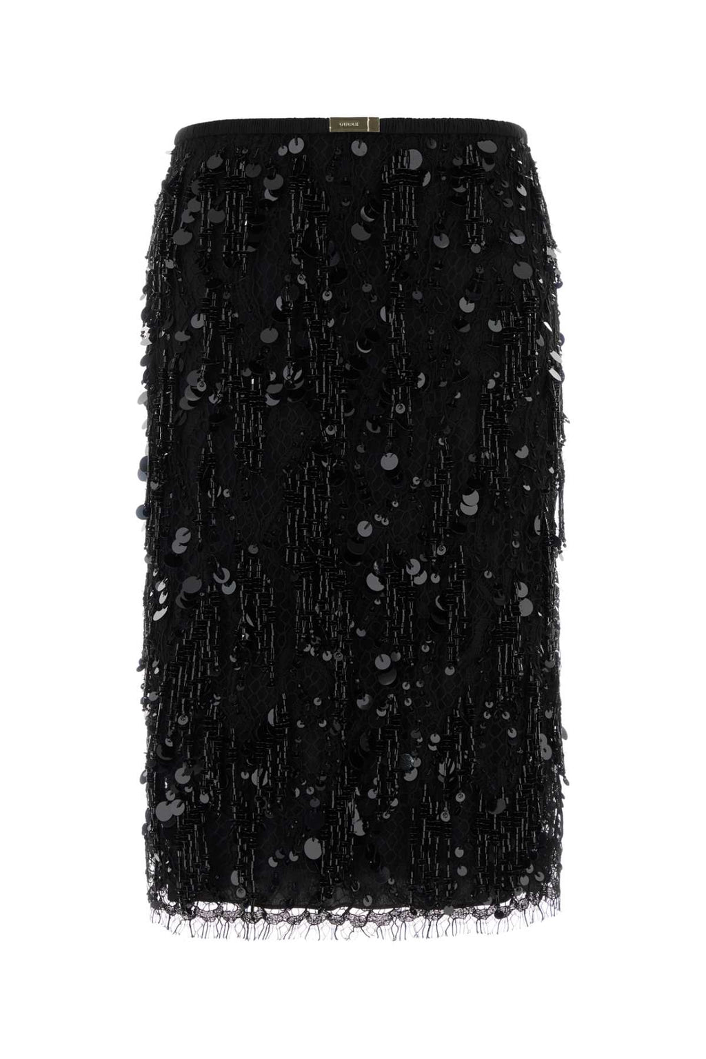 GUCCI SKIRT EMB For Women Exterior: 80% Viscose 20% Nylon Lining: 100% Nylon