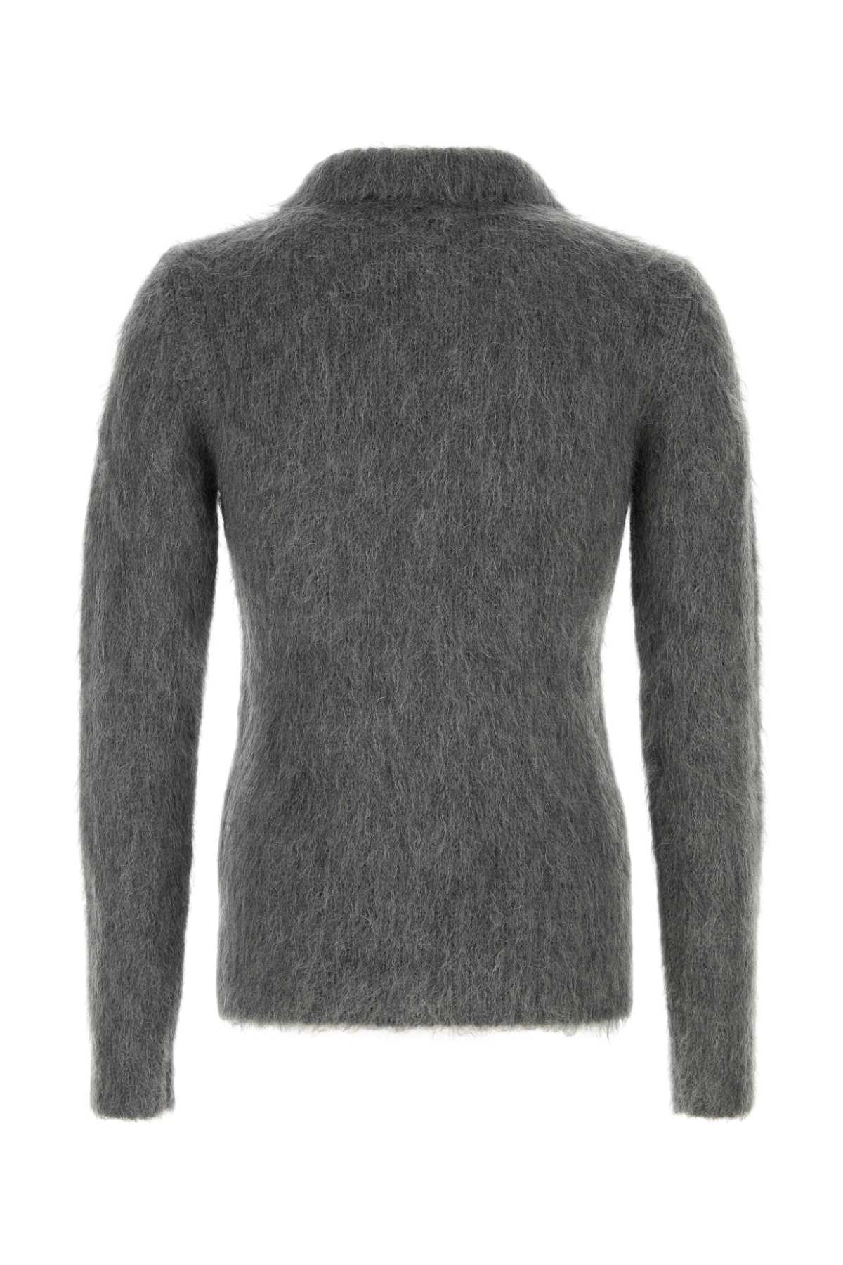 GUCCI POLO CARDIGAN For Men Exterior: 67% Mohair 27% Nylon5% Wool