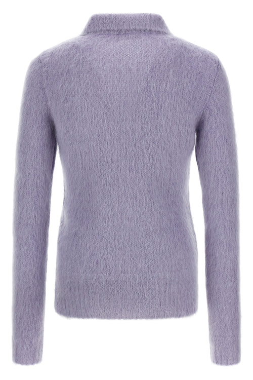 GUCCI 'Polo' cardigan For Men 67% mohair wool 28% polyamide 5% wool