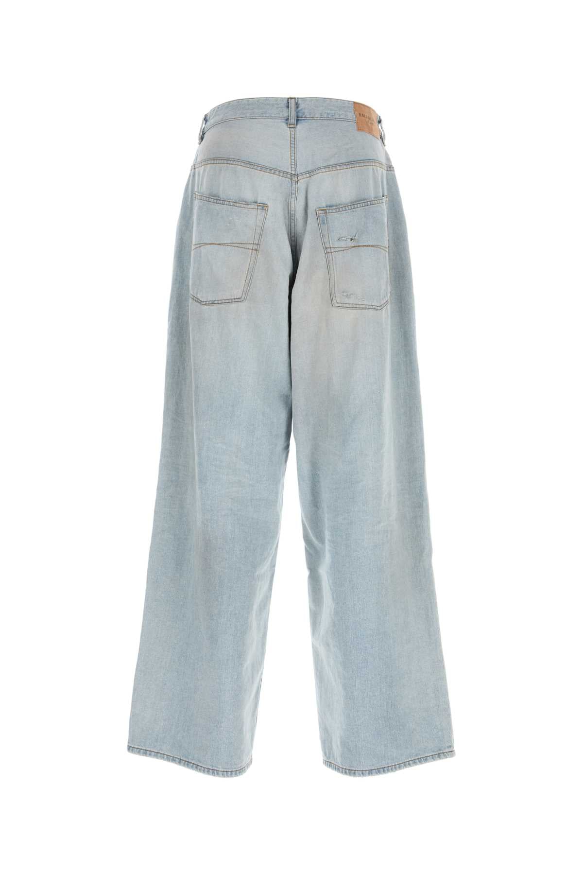 BALENCIAGA BAGGY PANTS For Men Exterior: 100% Cotton