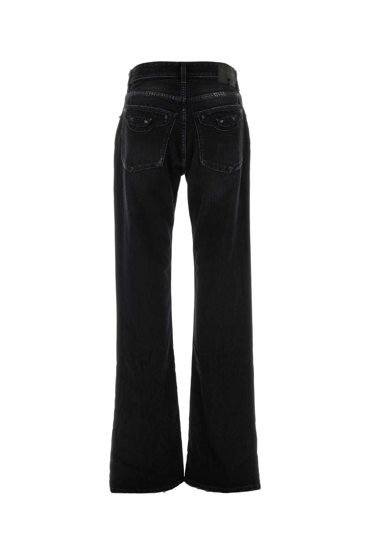 BALENCIAGA CITY STRAIGHT PANTS For Women Exterior: 100% Cotton