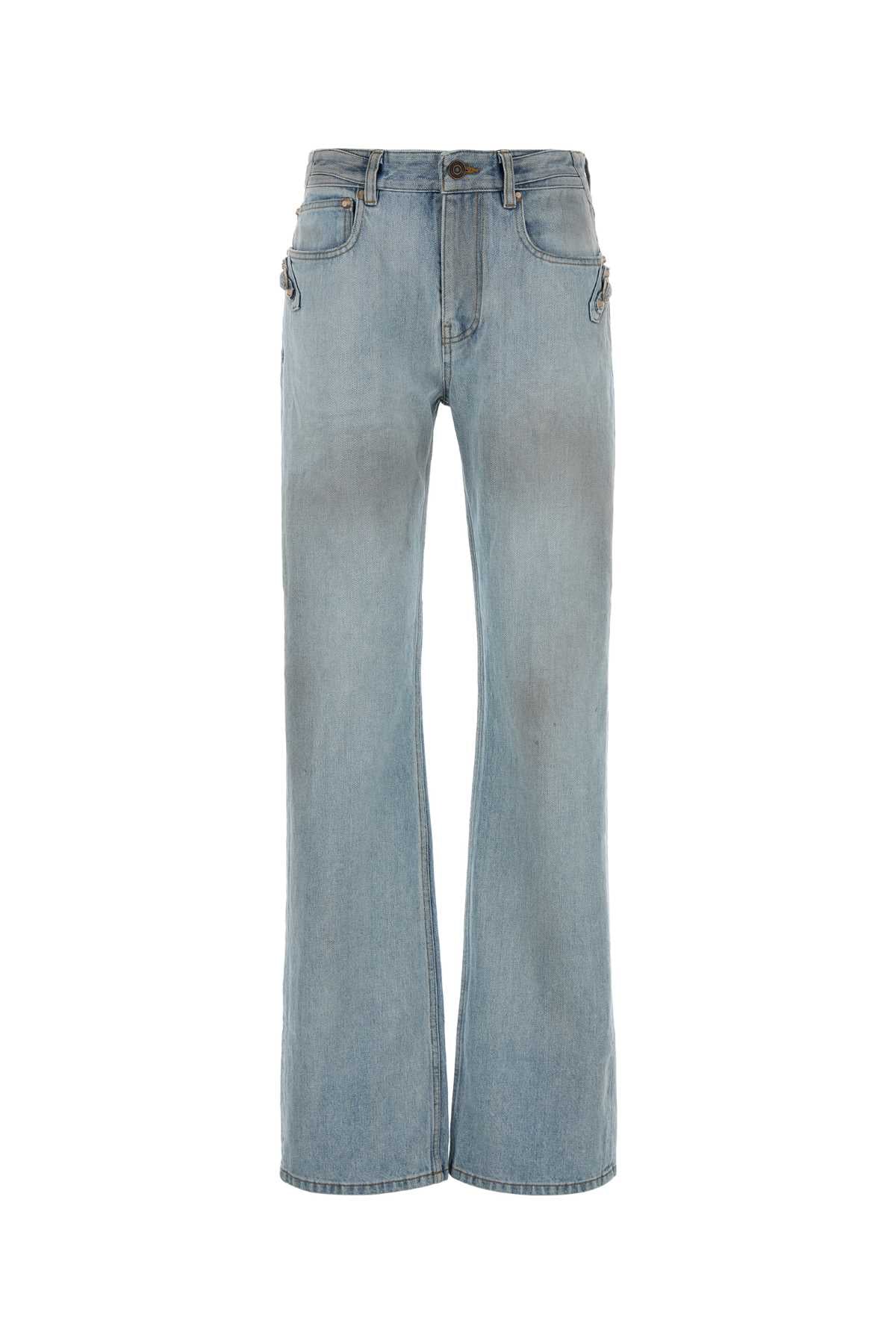 BALENCIAGA CITY STRAIGHT PANTS For Women Exterior: 100% Cotton