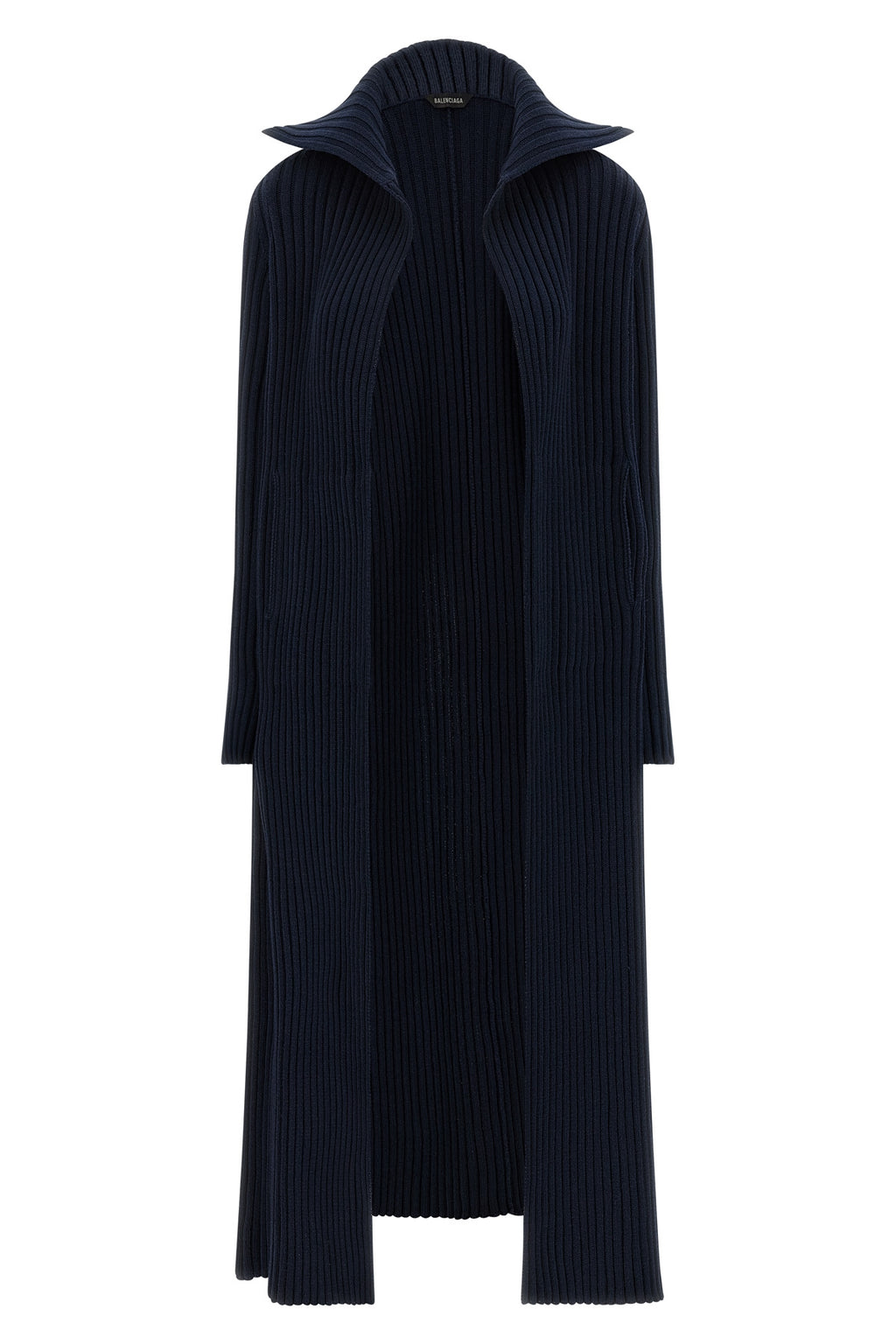 BALENCIAGA Ribbed cardigan For Women 53% polyester, 47% cotton