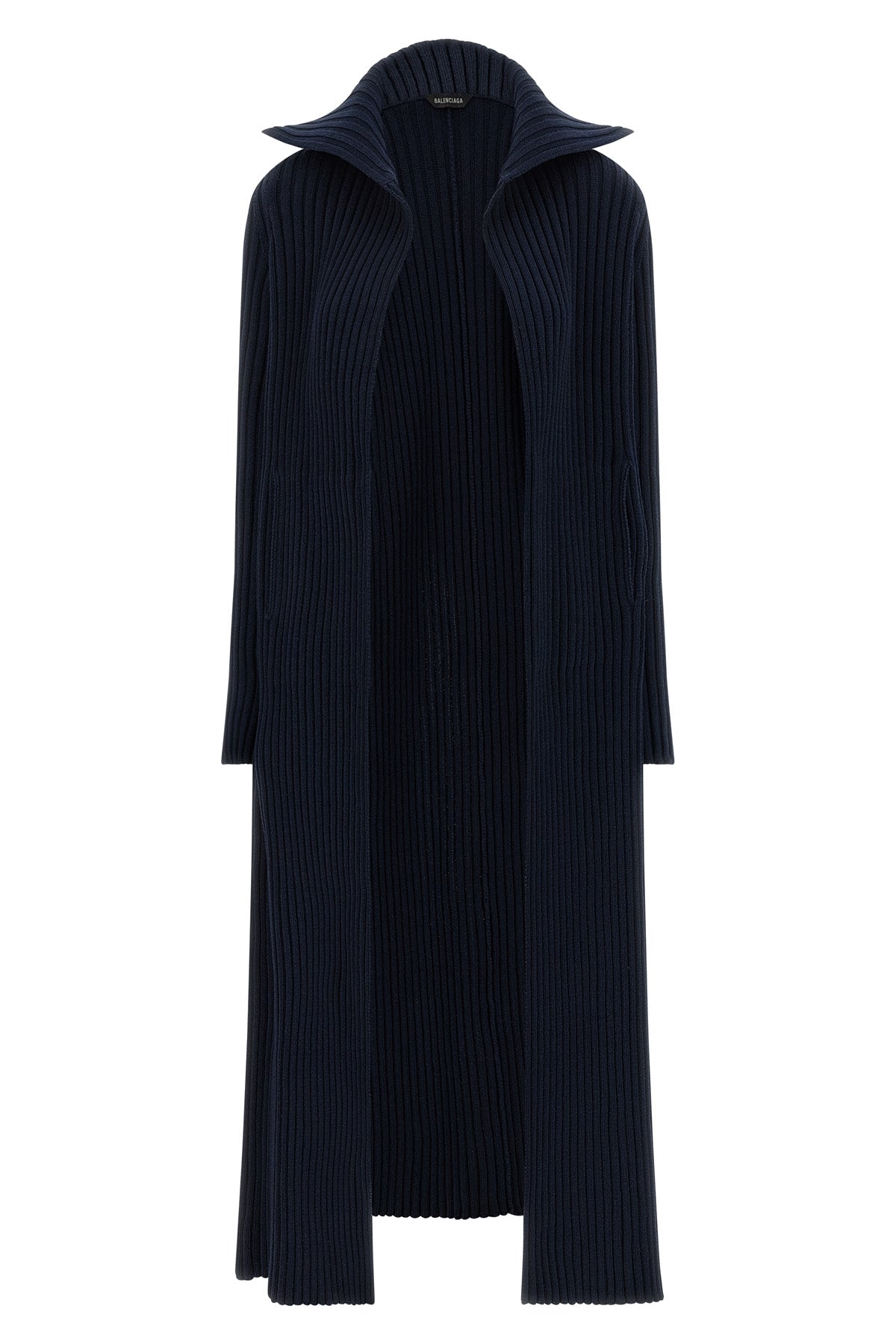 BALENCIAGA Ribbed cardigan For Women 53% polyester, 47% cotton