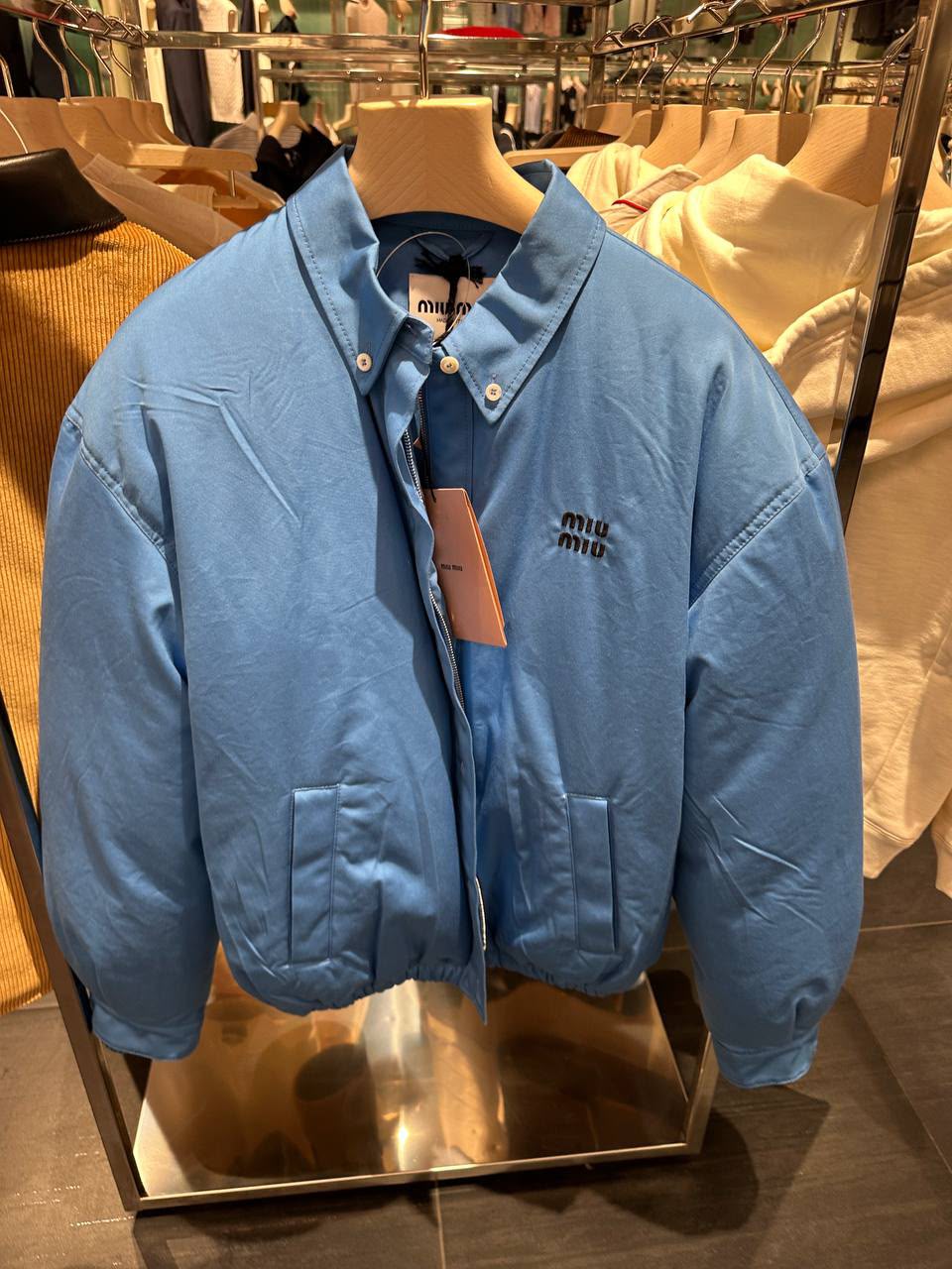 Satin Bomber Jacket