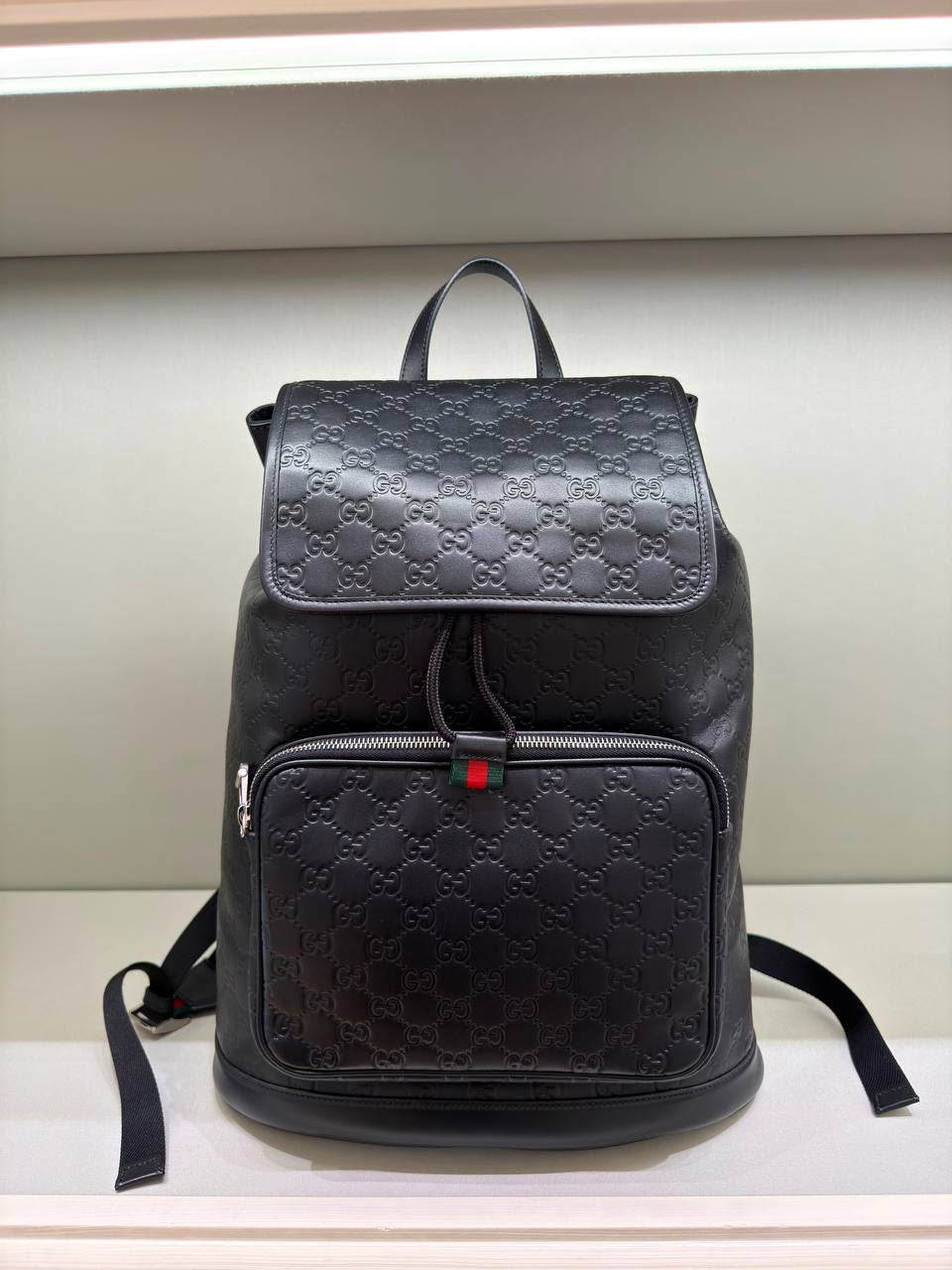 Signature Leather Backpack