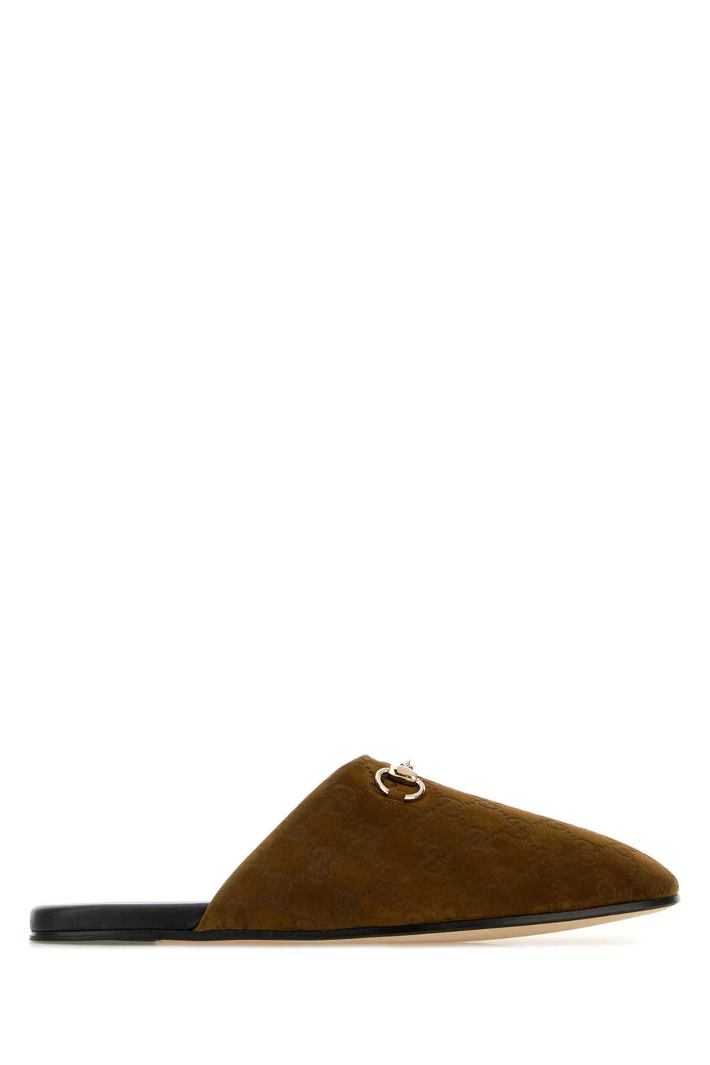 GUCCI MULE For Men Exterior: 100% Suede Interior: 100% Leather Sole: Leather