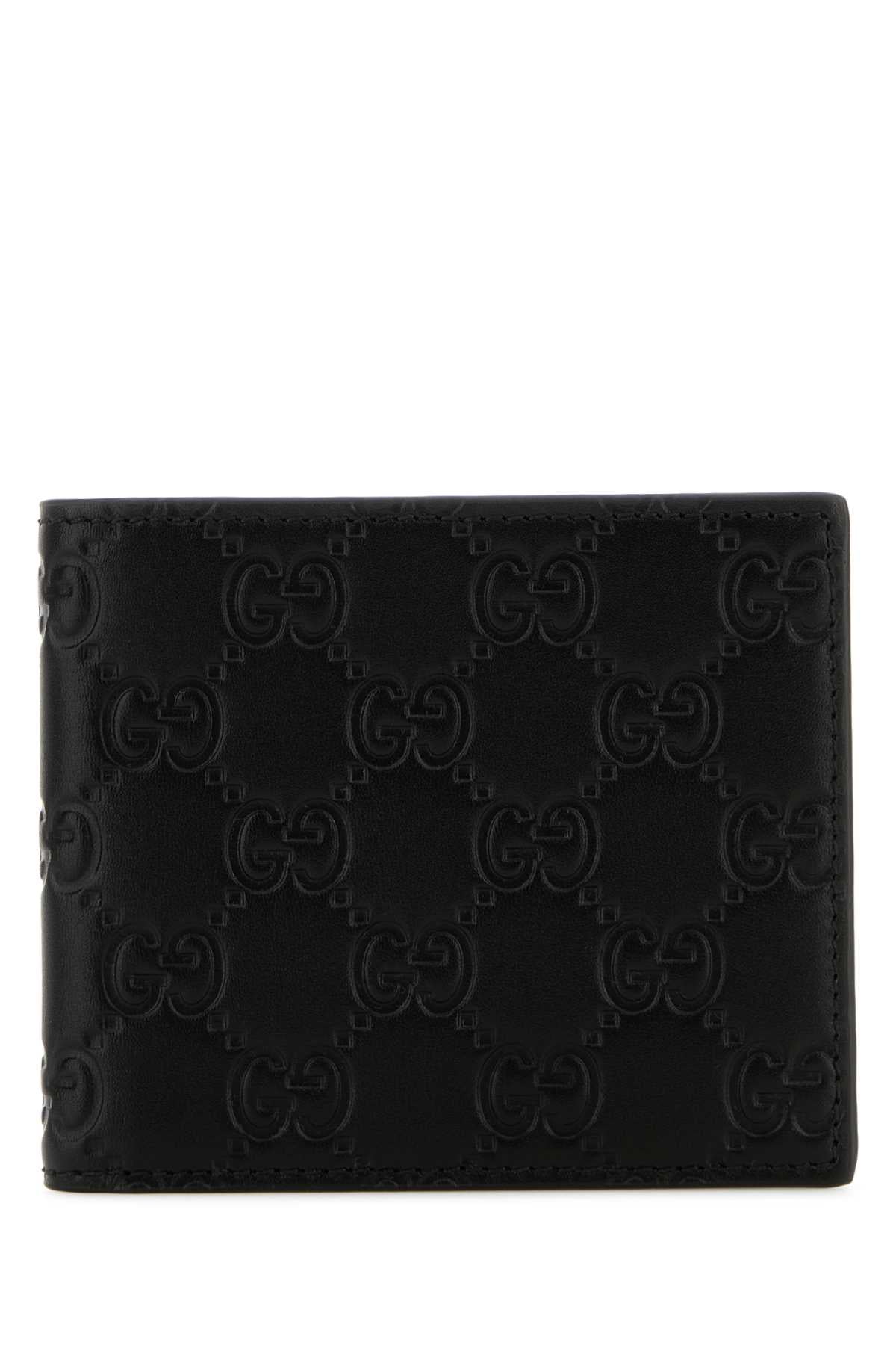 GUCCI MAN WALLET For Men Exterior: 100% Leather