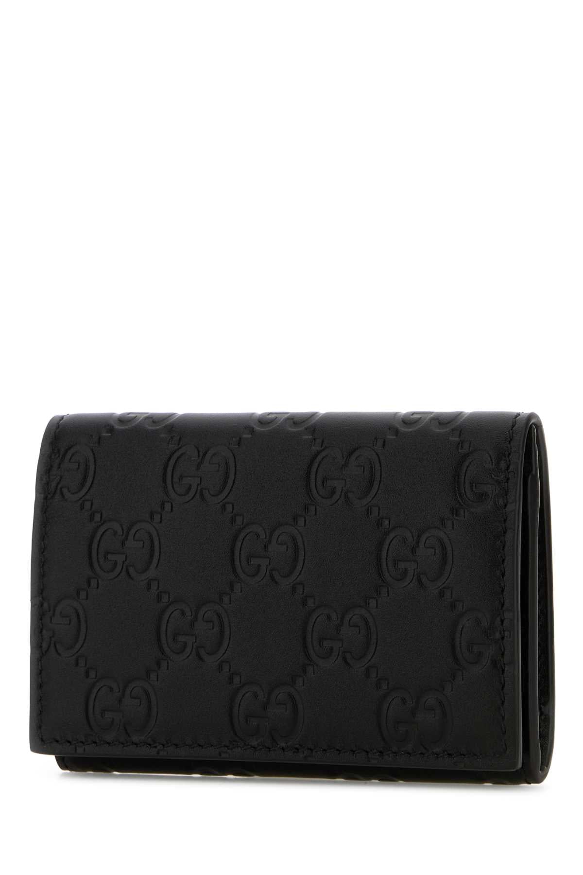 GUCCI MAN CARD CASE For Men Exterior: 100% Leather