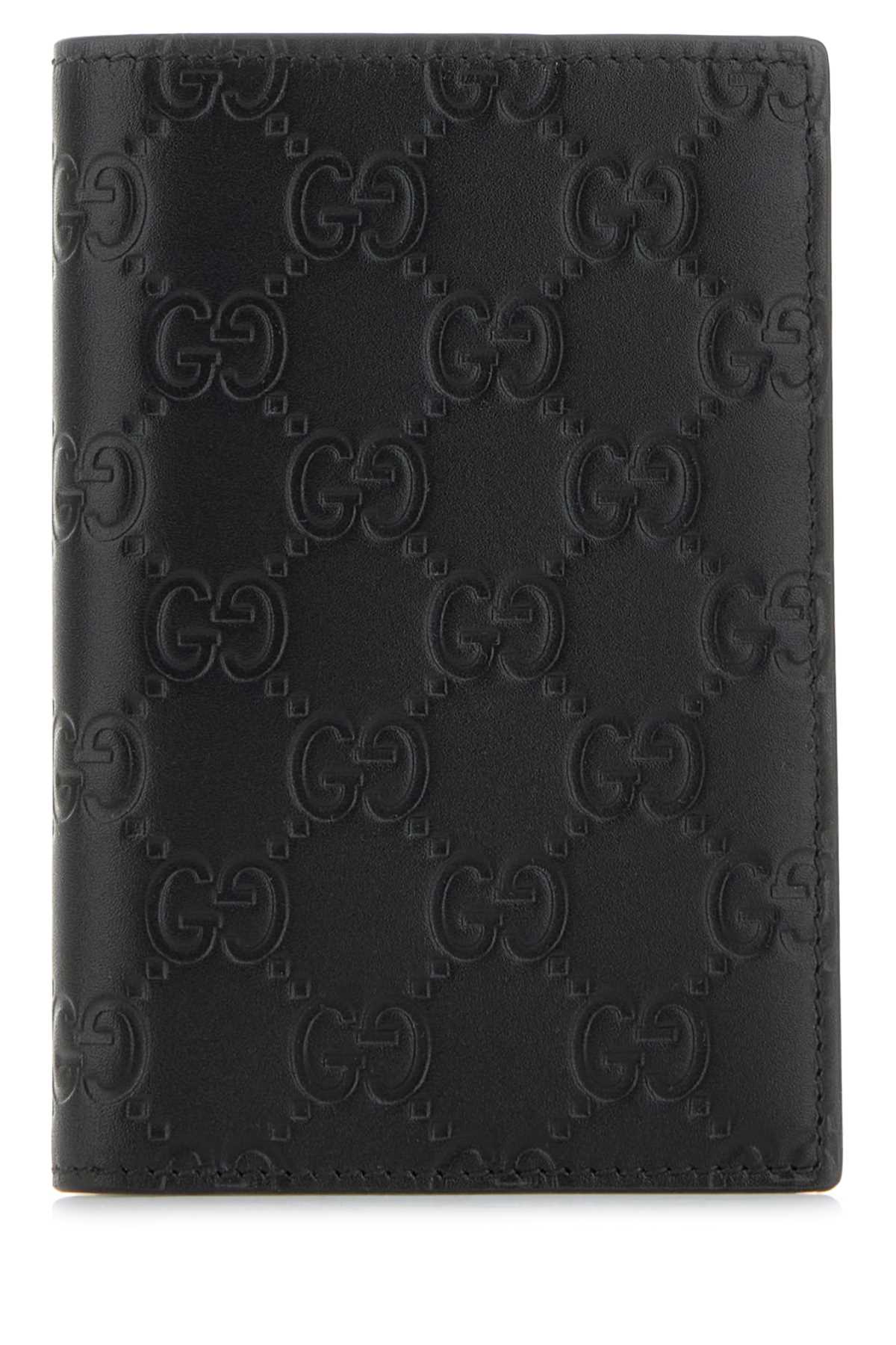 GUCCI PASSPORT CASE For Men Exterior: 100% Leather