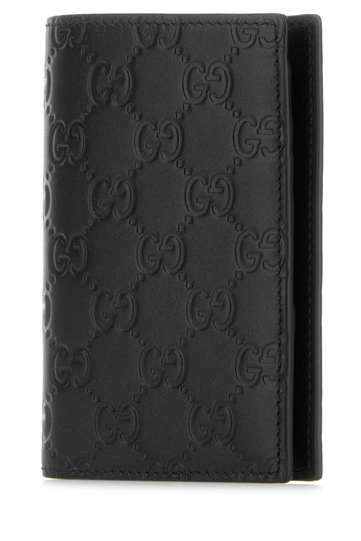 GUCCI PASSPORT CASE For Men Exterior: 100% Leather