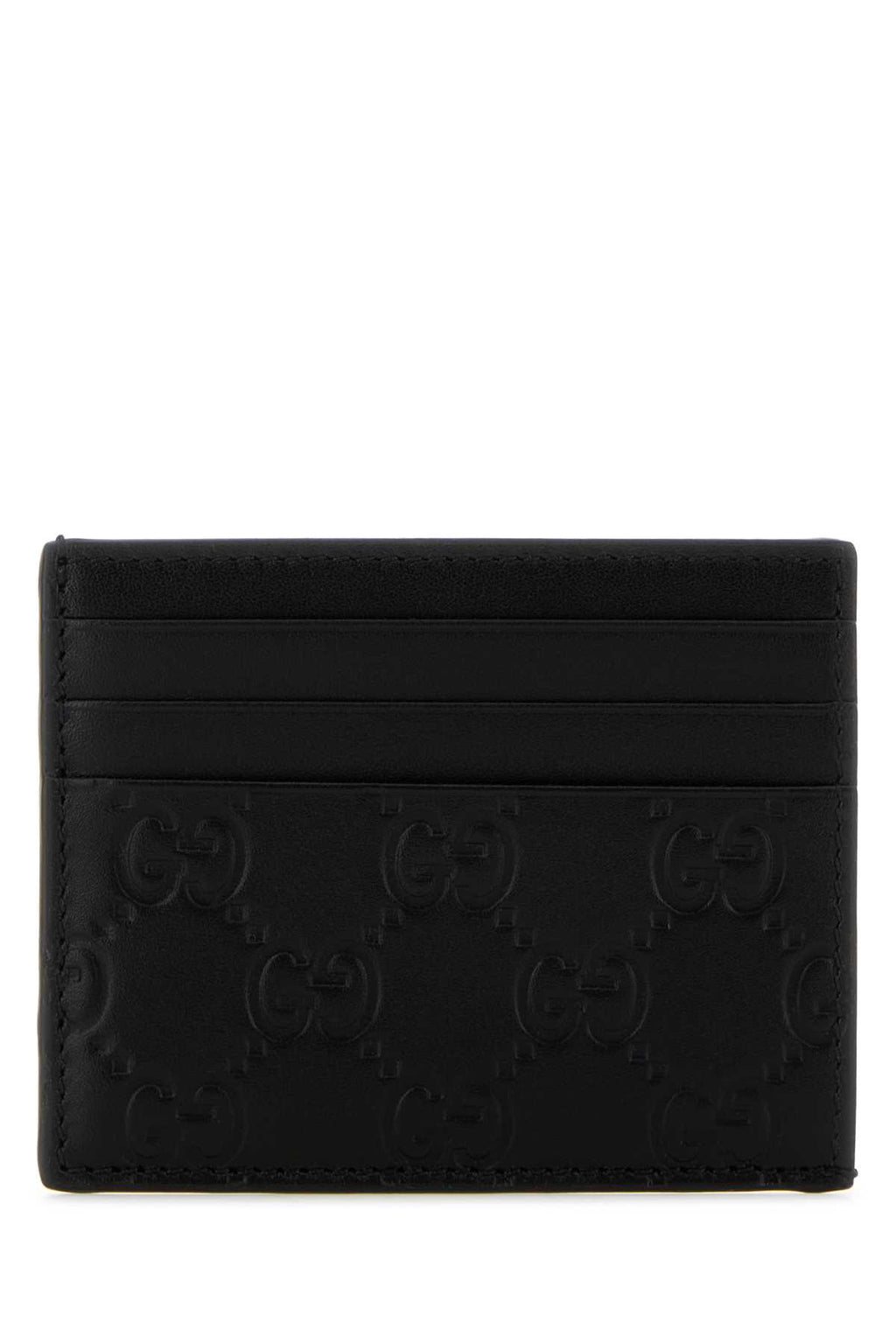 GUCCI MAN CARD CASE For Men Exterior: 100% Leather