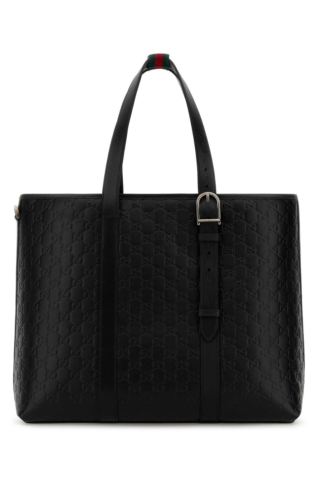 GUCCI TOTE BAG For Men Exterior: 100% Leather Lining: 100% Fabric Finishing: Silver metal