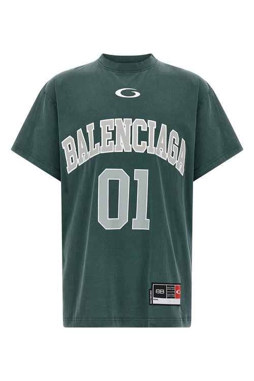 BALENCIAGA 'Basketball' T-shirt For Men 100% cotton