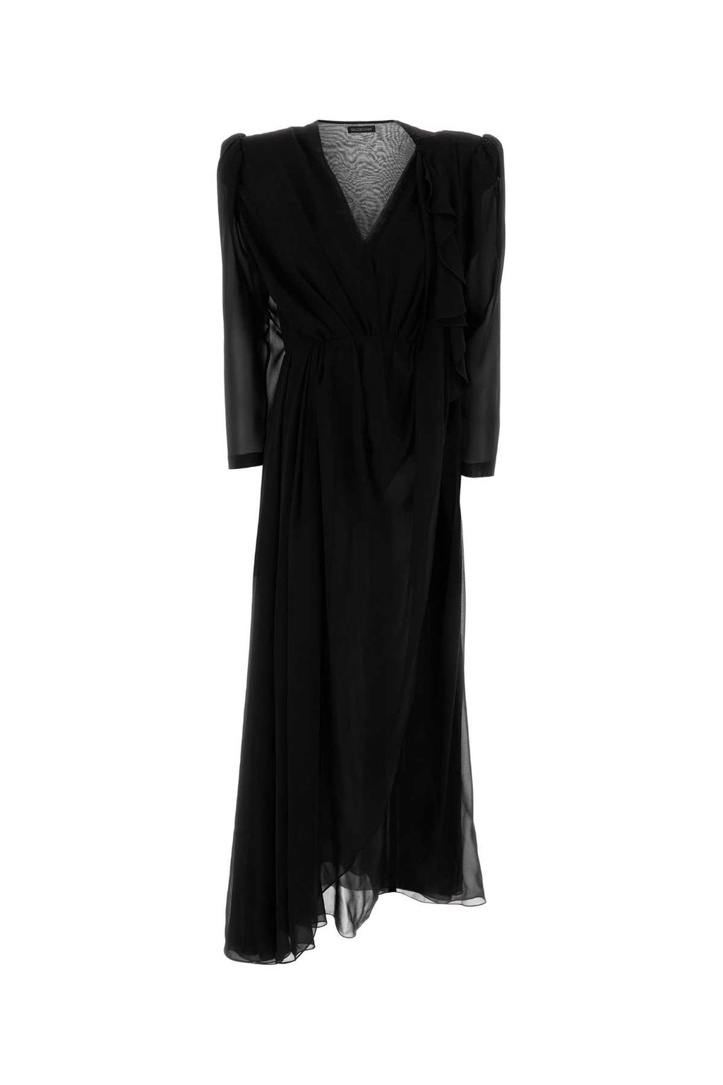 BALENCIAGA TUCKED-IN DRESS For Women Exterior: 100% Silk