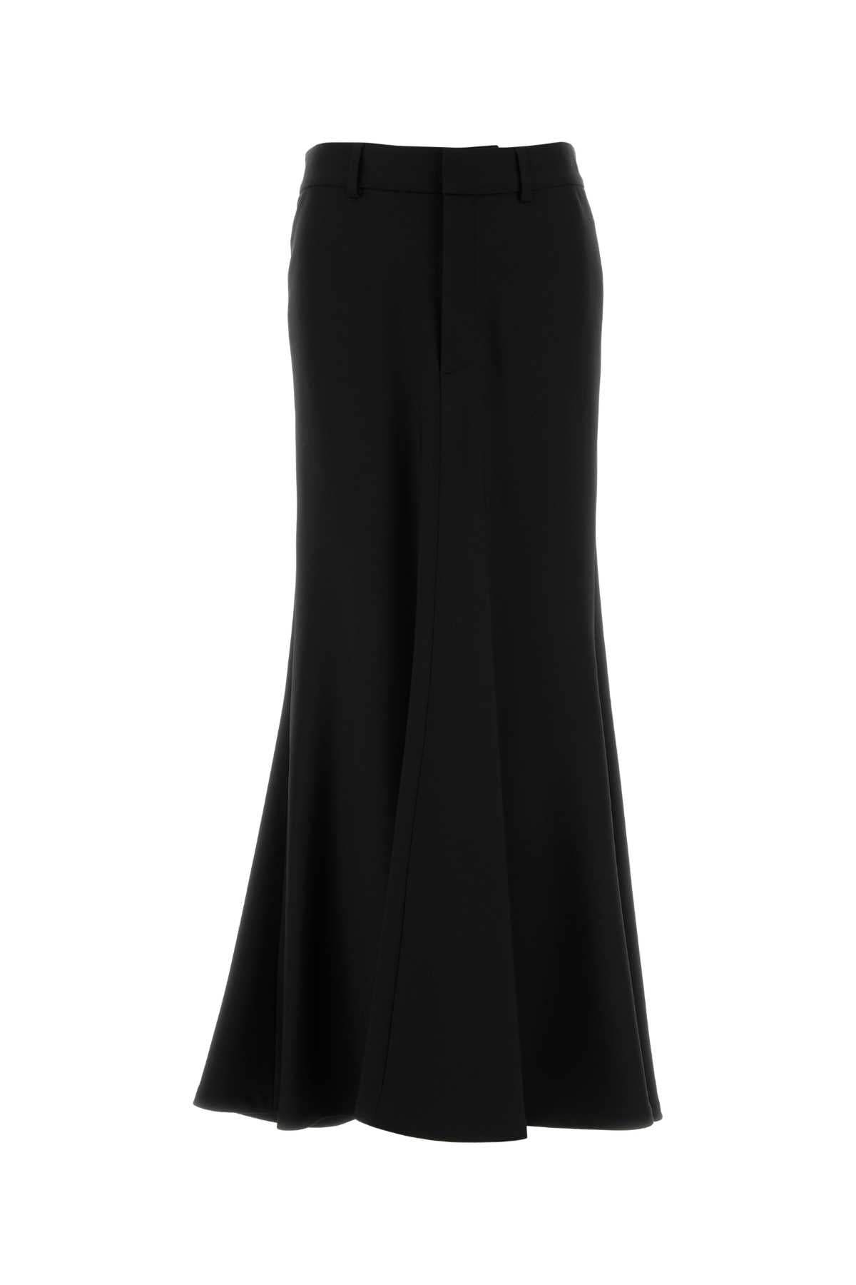 BALENCIAGA GODET MAXI SKIRT For Women Exterior: 98% Wool 2% Elastane Lining: 100% Cupro