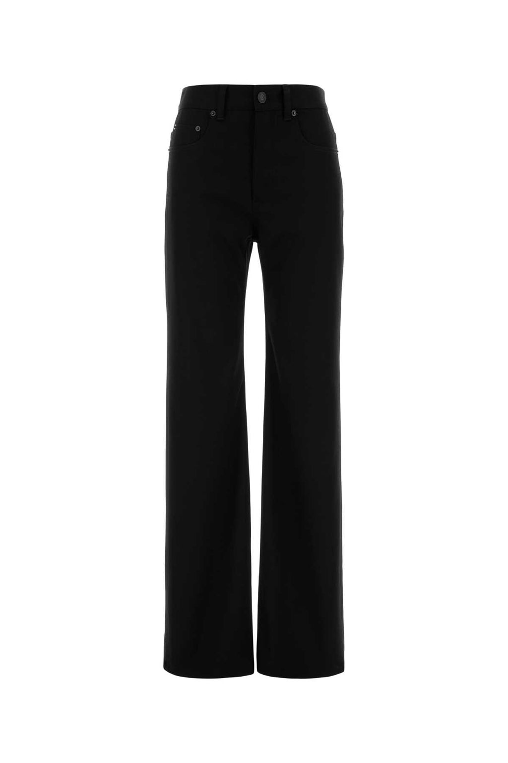 BALENCIAGA STRAIGHT PANTS For Women Exterior: 98% Wool 2% Elastane Lining: 100% Cupro