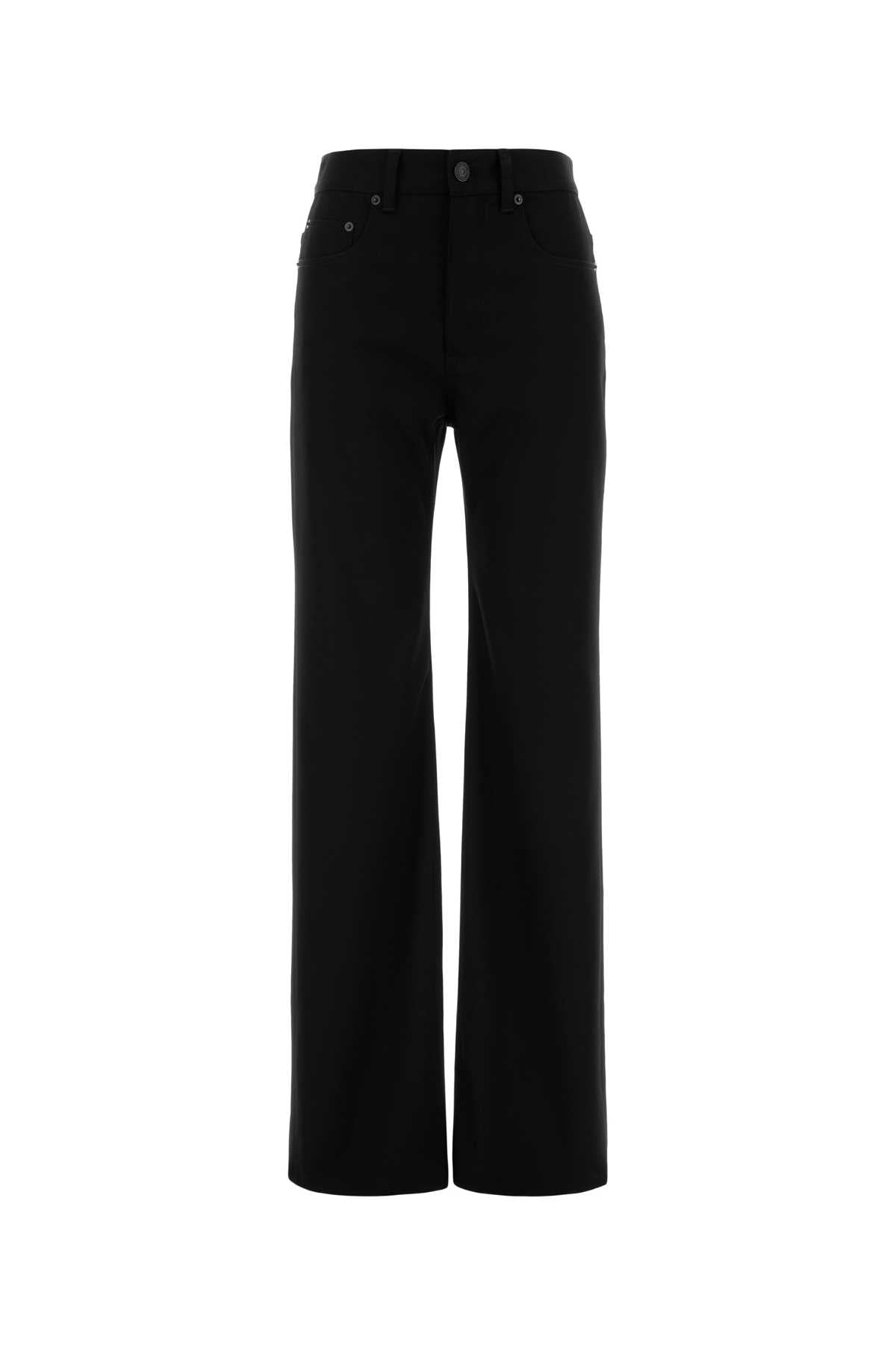 BALENCIAGA STRAIGHT PANTS For Women Exterior: 98% Wool 2% Elastane Lining: 100% Cupro