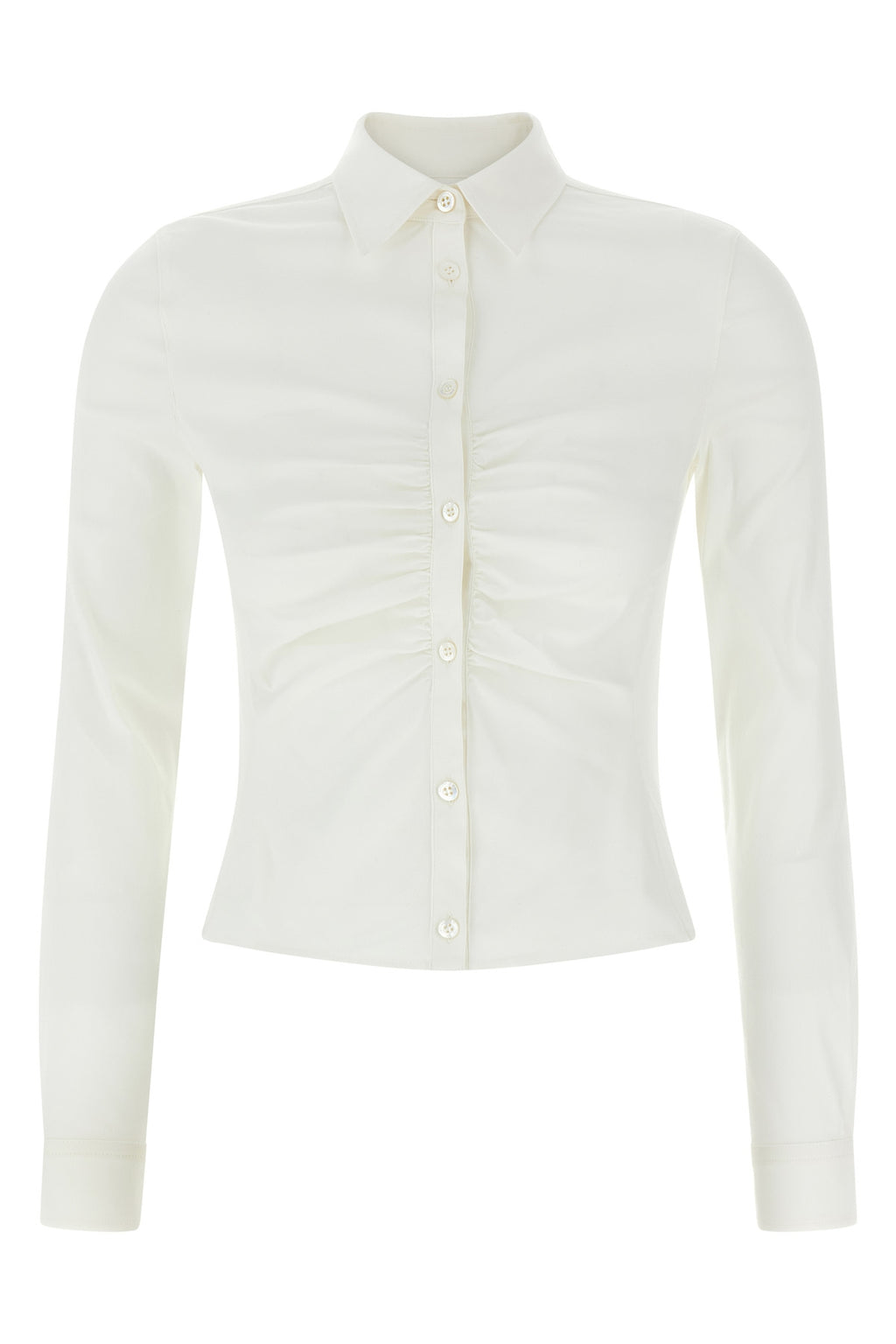 BALENCIAGA Curling shirt For Women 90% cotton 8% polyamide 2% elastane