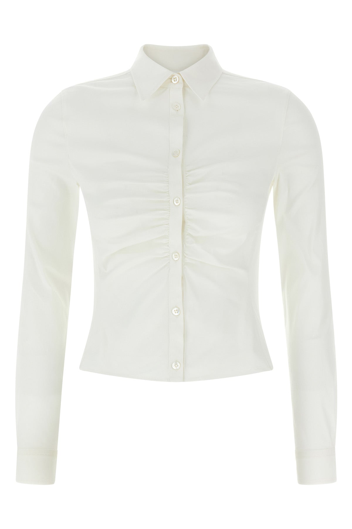 BALENCIAGA Curling shirt For Women 90% cotton 8% polyamide 2% elastane