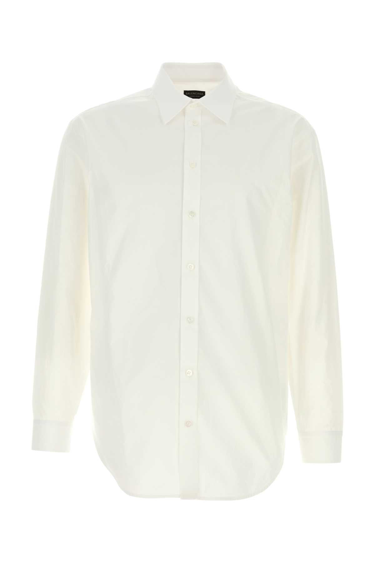BALENCIAGA STANDARD SHIRT For Men Exterior: 100% Cotton