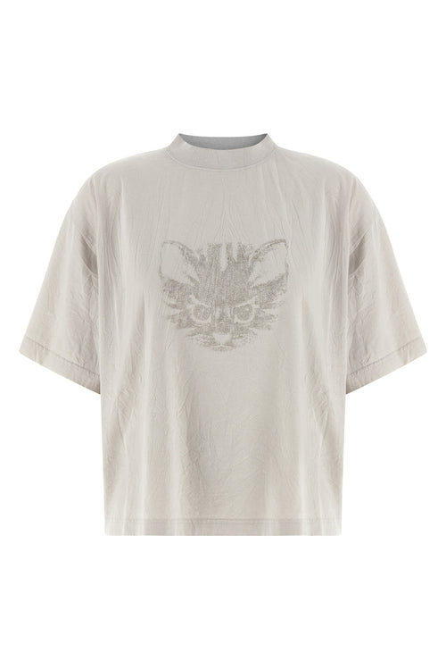 BALENCIAGA 'Kittycat' T-shirt For Women 100% cotton
