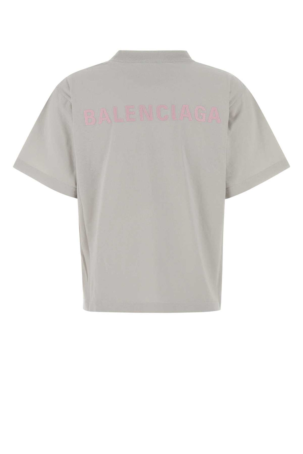 BALENCIAGA MEDIUM FIT T-SHIRT For Women Exterior: 100% Cotton