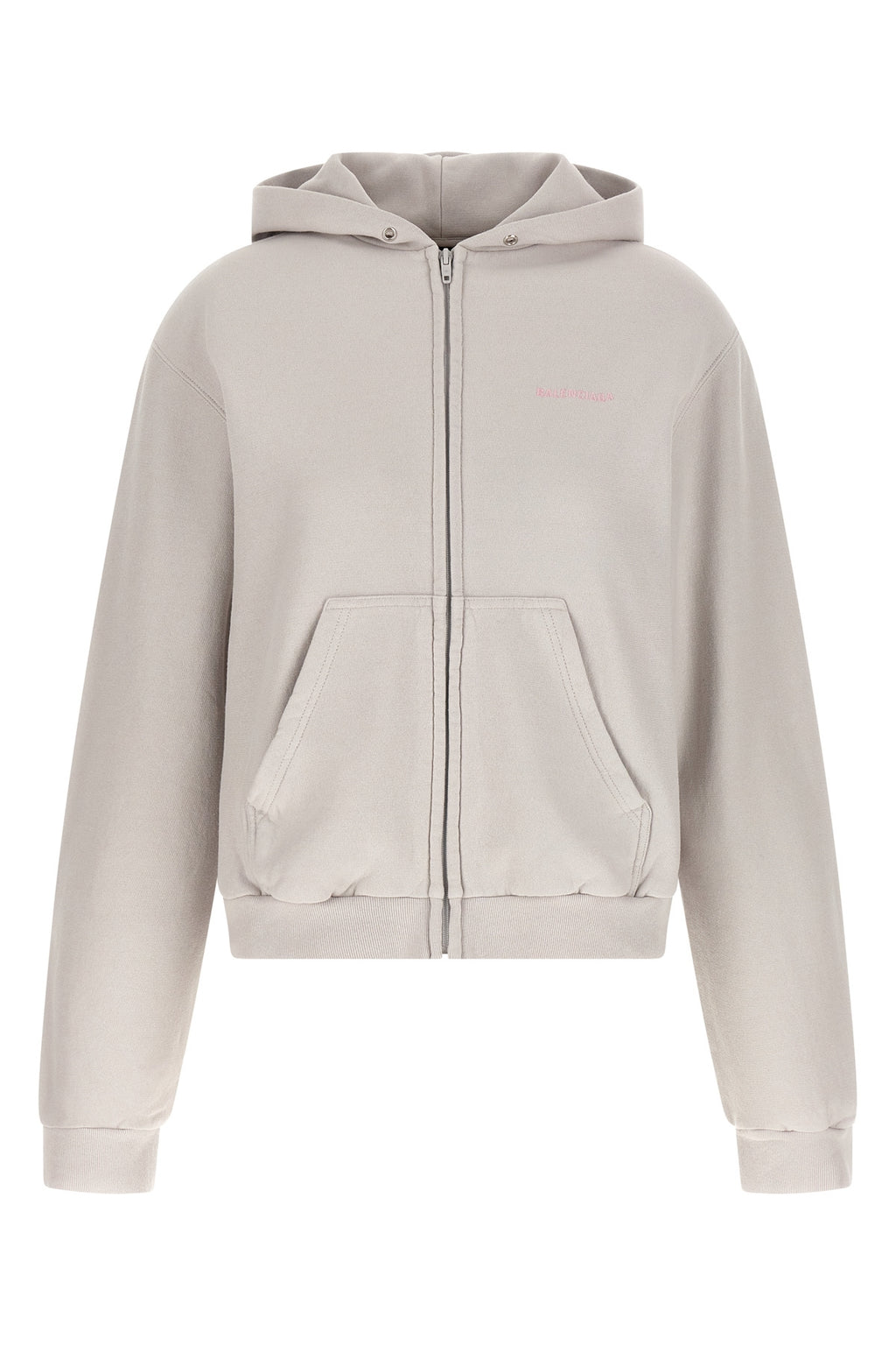 BALENCIAGA Logo embroidery hoodie For Women 100% cotton