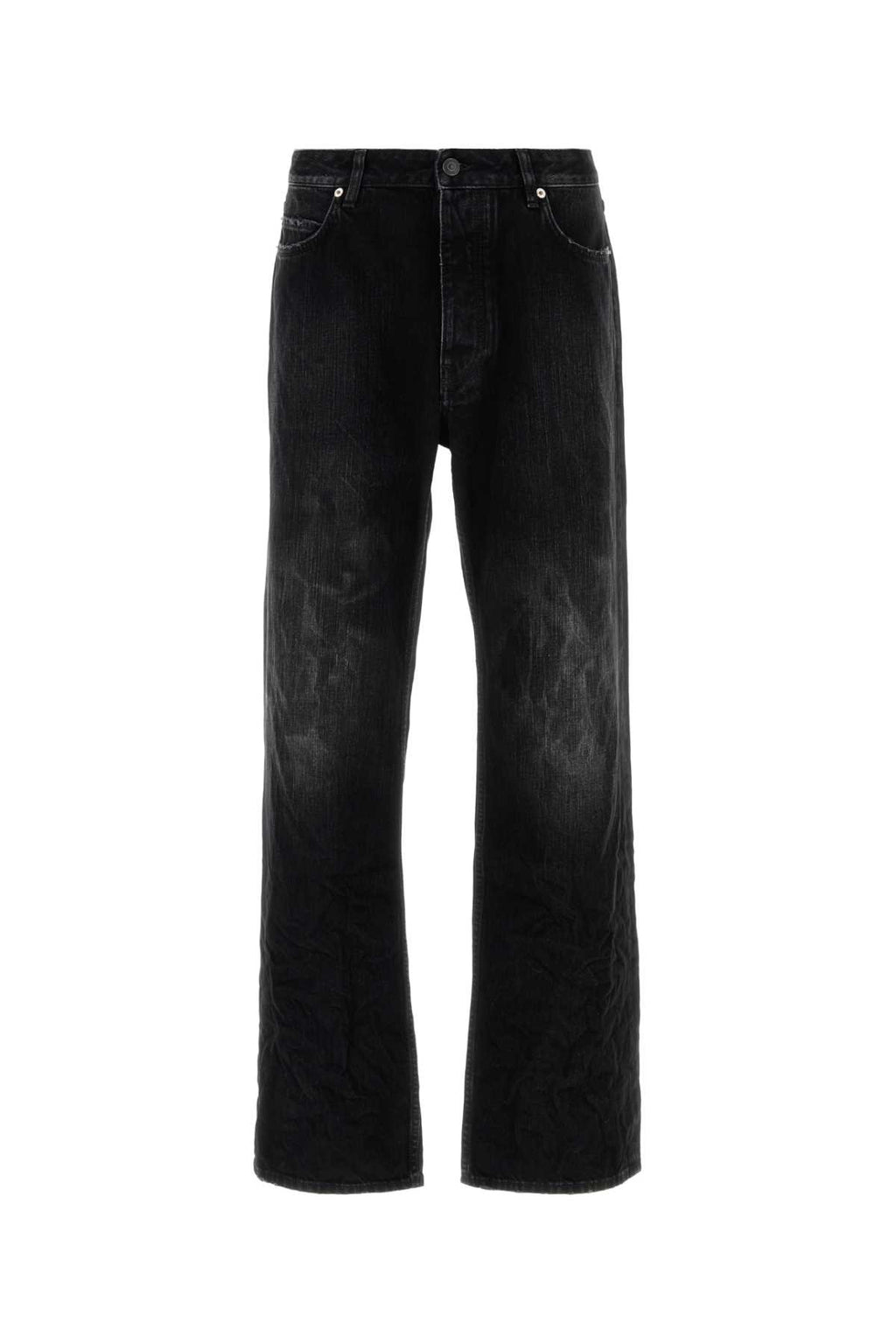BALENCIAGA DISTRESSED FIT For Men Exterior: 100% Cotton
