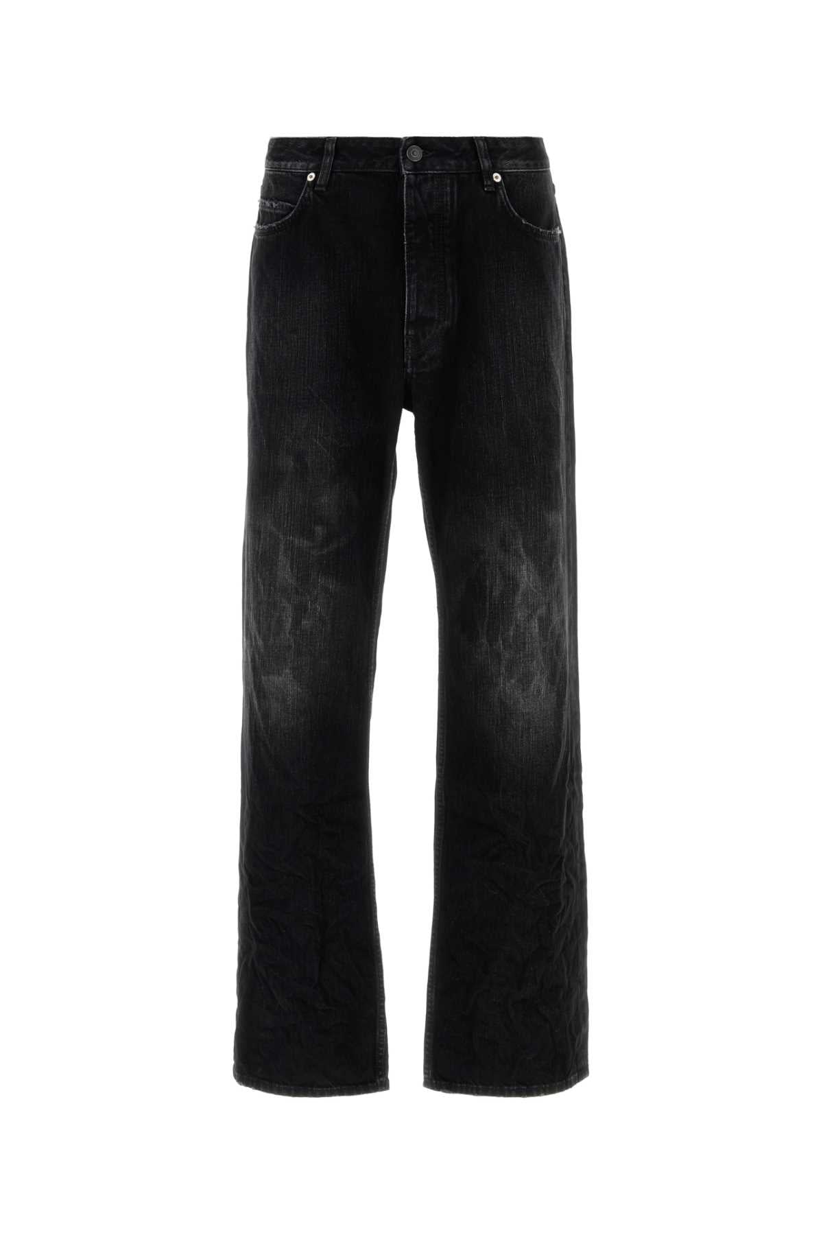BALENCIAGA DISTRESSED FIT For Men Exterior: 100% Cotton