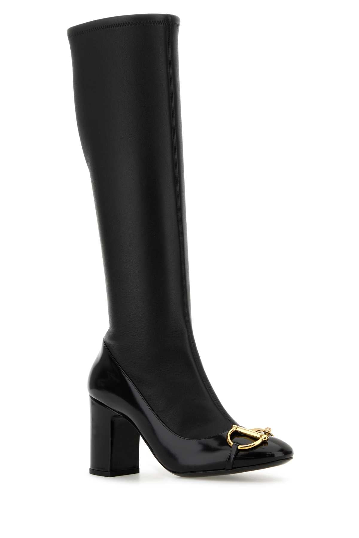 GUCCI 200-BOOTIE For Women Exterior: 100% Leather Interior: 100% Leather Sole: Leather