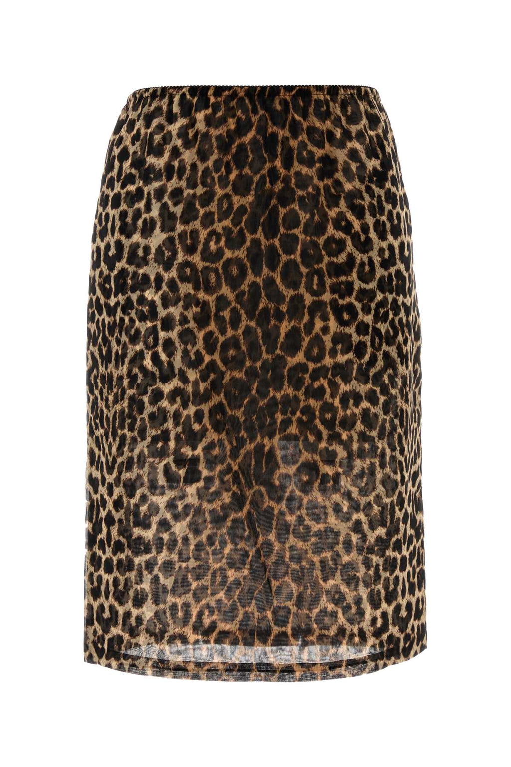 SAINT LAURENT JUPE For Women Exterior: 100% Silk Lining: 100% Silk