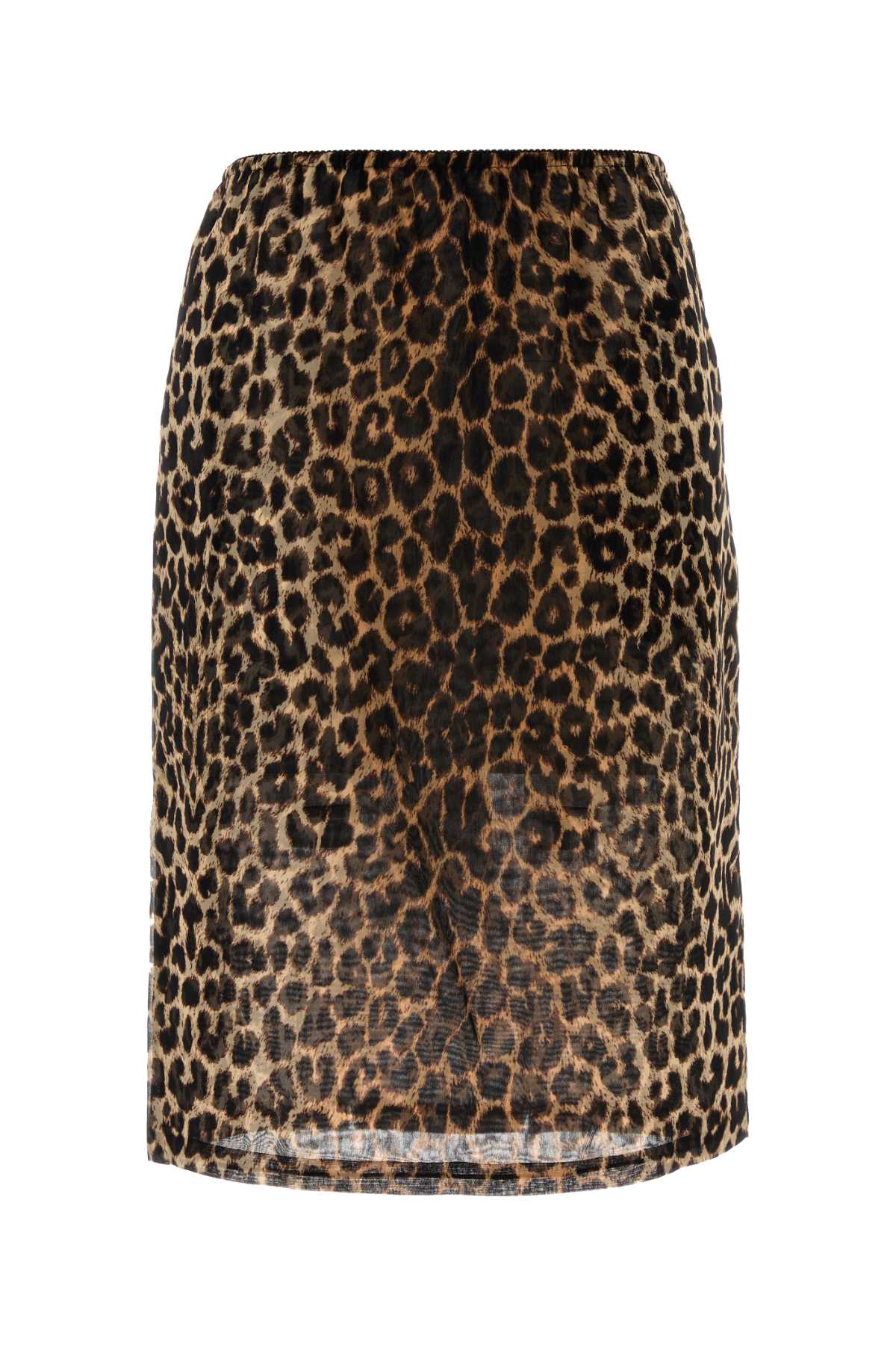 SAINT LAURENT JUPE For Women Exterior: 100% Silk Lining: 100% Silk