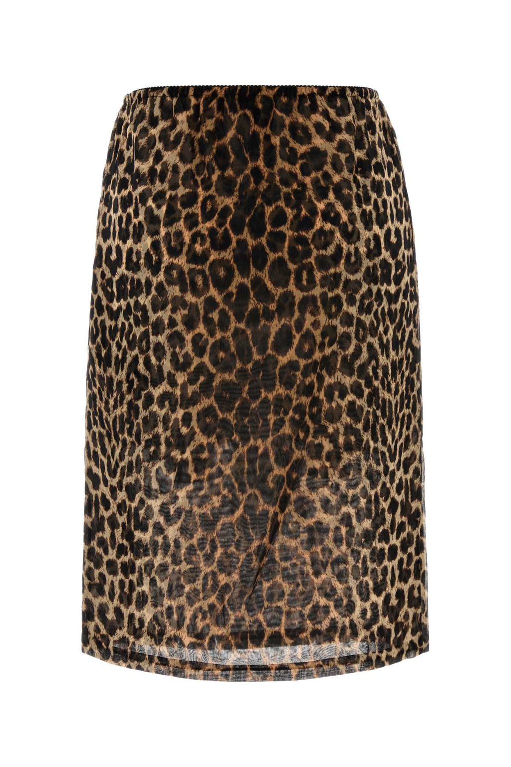 SAINT LAURENT JUPE For Women Exterior: 100% Silk Lining: 100% Silk