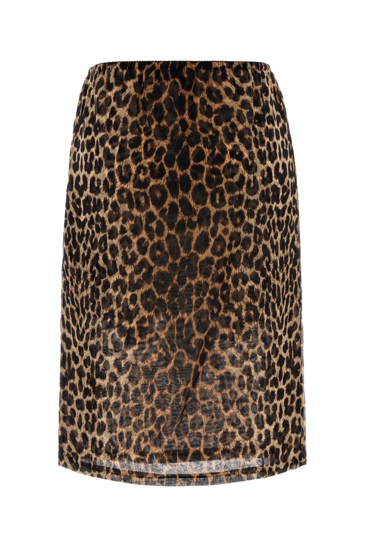SAINT LAURENT JUPE For Women Exterior: 100% Silk Lining: 100% Silk