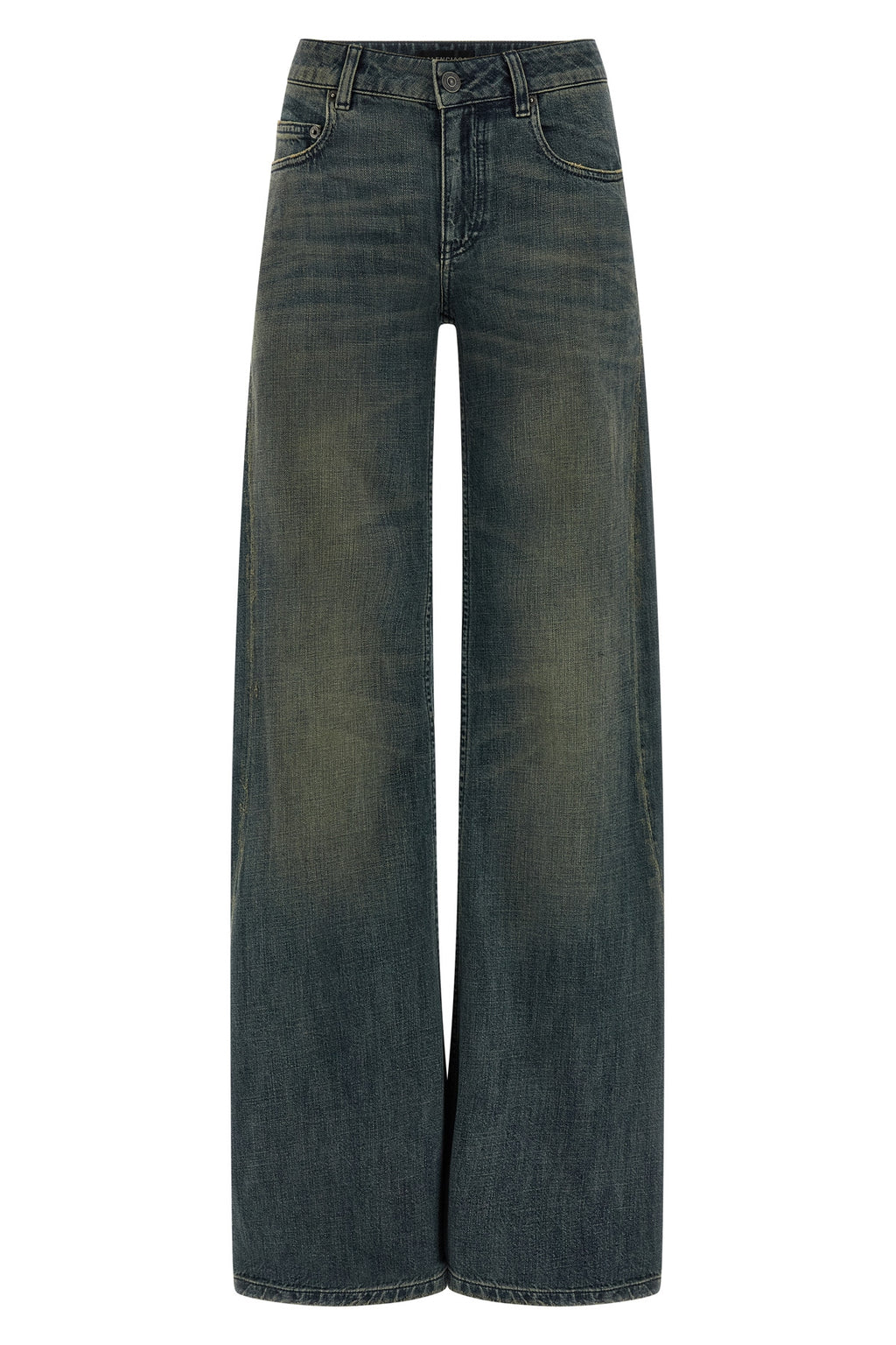 BALENCIAGA 'A Gamba Ampia' jeans For Women 100% cotton