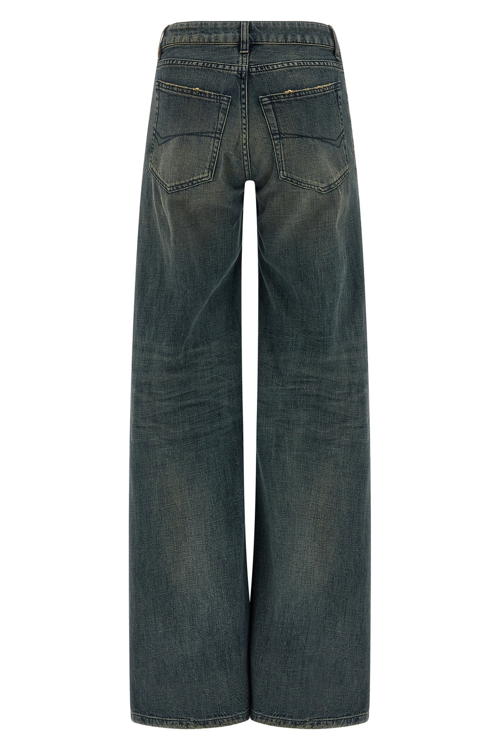 BALENCIAGA 'A Gamba Ampia' jeans For Women 100% cotton