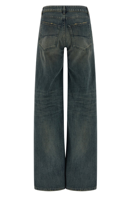 BALENCIAGA 'A Gamba Ampia' jeans For Women 100% cotton