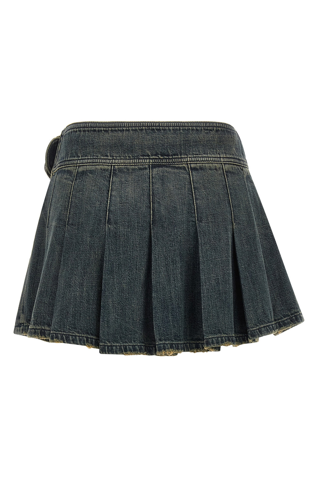 BALENCIAGA 'Buckle Pleated' skirt For Women 100% cotton